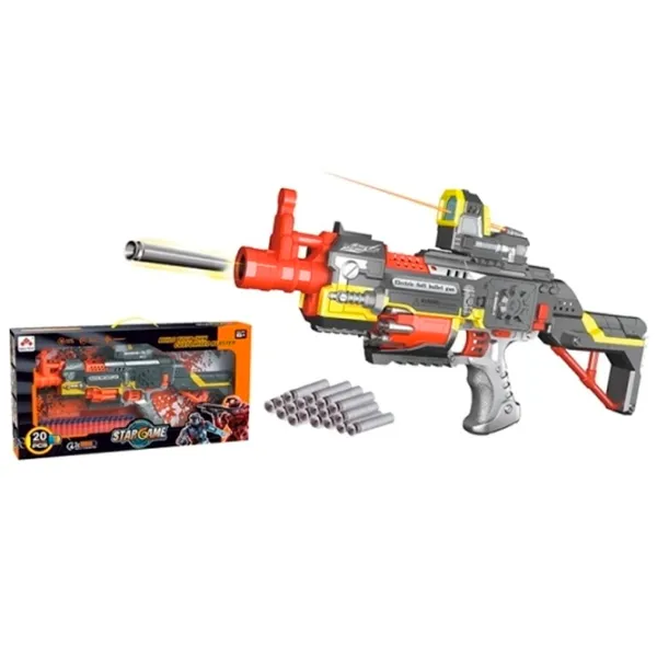 Игрушечный пистолет ChiToys МЕ10.151 6+/ Стрел/ Grey photo 2