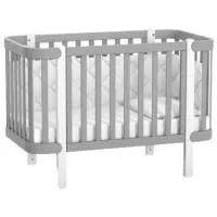 Pat pentru copii Veres LD5 0 luni - 3 ani/ Graphite