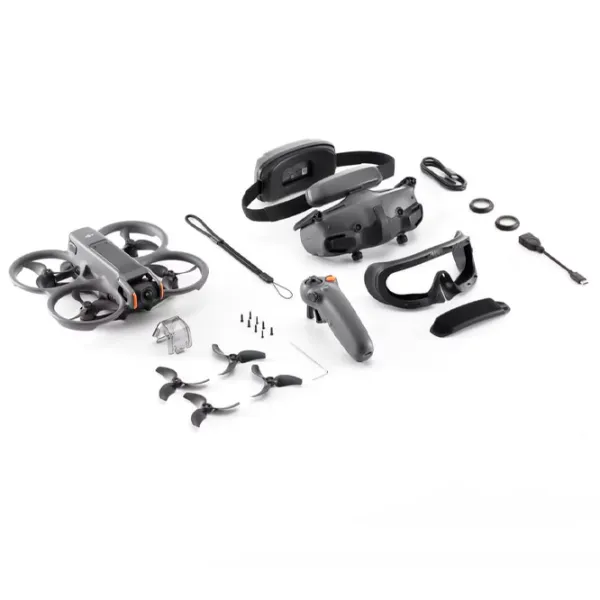 Dronă DJI Avata 2 Fly More Combo  Personal / Gray photo 7