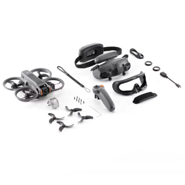 Dronă DJI Avata 2 Fly More Combo  Personal / Gray photo 7