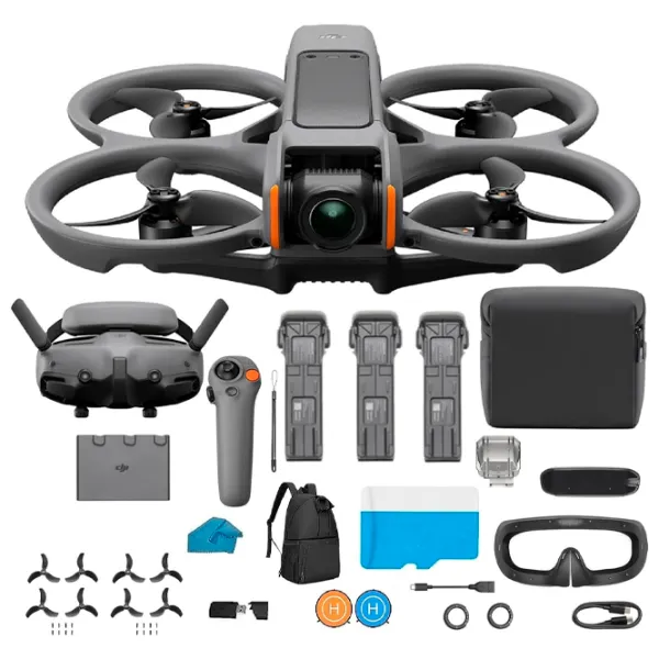 Dronă DJI Avata 2 Fly More Combo  Personal / Gray photo 8