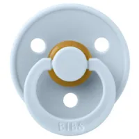 Соска круглая Bibs Colour 300231C Унисекс/ 18 месяцев - 36 месяцев/ Латекс/ Blue