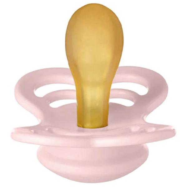 Suzetă simetrică Bibs Supreme 710277C Pentru fetițe/ 0 luni - 6 luni/ Latex/ Pink photo 2 Suzetă simetrică Bibs Supreme 710277C Pentru fetițe/ 0 luni - 6 luni/ Latex/ Pink photo 2