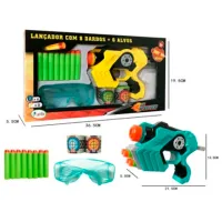 Pistol de jucărie Optmarket МЕ10.160 3+/ Săgeți/ Multicolor photo 2