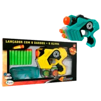 Pistol de jucărie Optmarket МЕ10.160 3+/ Săgeți/ Multicolor photo 3