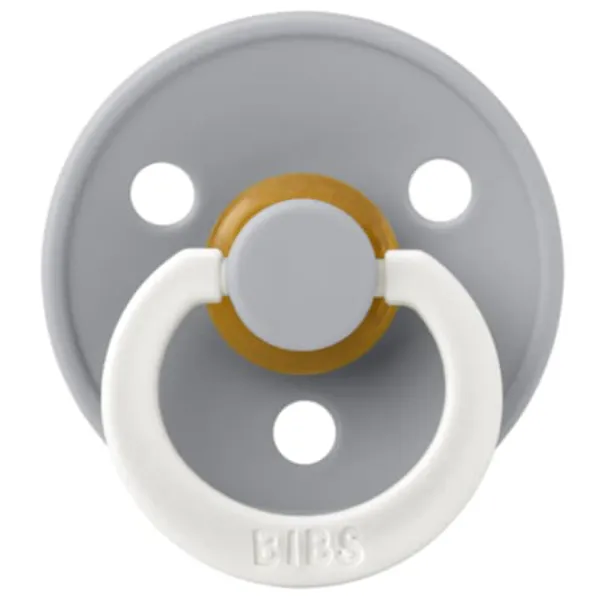 Соска круглая Bibs Colour 300272C Унисекс/ 18 месяцев - 36 месяцев/ Латекс/ Cloud Grey photo 1 Соска круглая Bibs Colour 300272C Унисекс/ 18 месяцев - 36 месяцев/ Латекс/ Cloud Grey photo 1