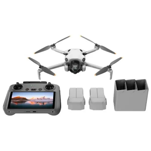 Dronă DJI Mini 4 Pro Fly More Combo + DJI RC2 Personal / Light Grey photo 11