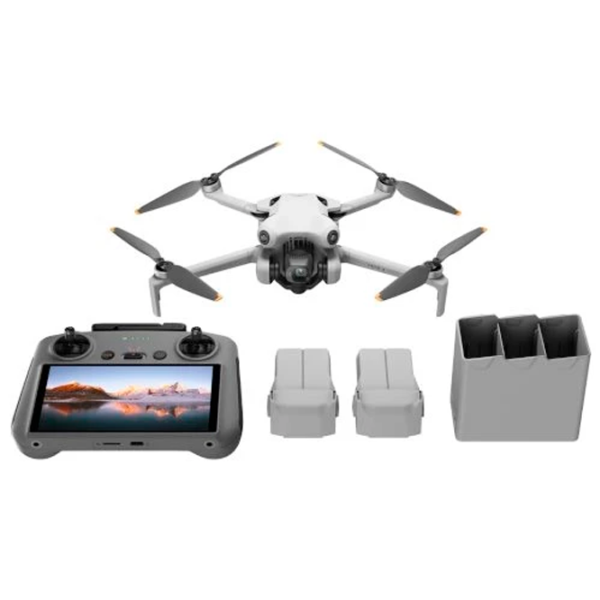 Dronă DJI Mini 4 Pro Fly More Combo + DJI RC2 Personal / Light Grey photo 11