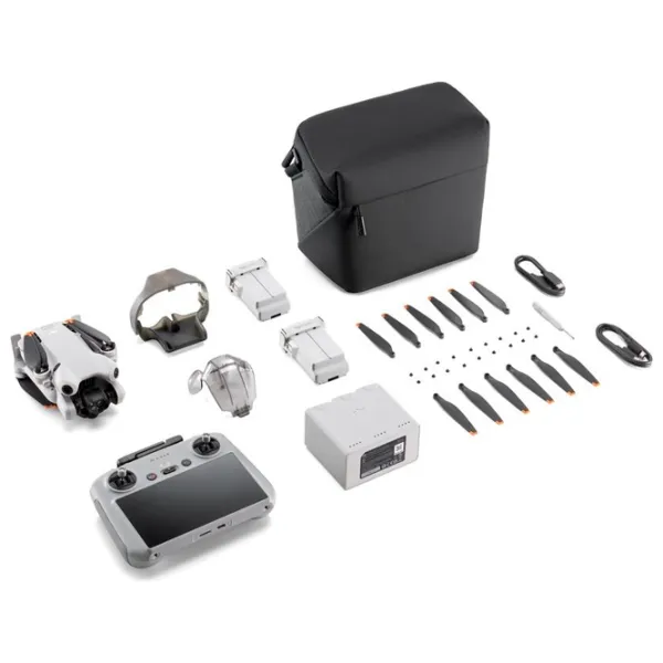 Dronă DJI Mini 4 Pro Fly More Combo + DJI RC2 Personal / Light Grey photo 13