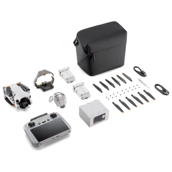 Dronă DJI Mini 4 Pro Fly More Combo + DJI RC2 Personal / Light Grey photo 13