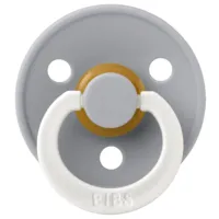 Соска круглая Bibs Colour 300223C Унисекс/ 18 месяцев - 36 месяцев/ Латекс/ Cloud Grey
