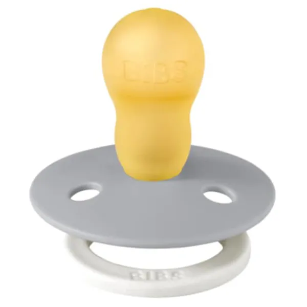 Соска круглая Bibs Colour 300223C Унисекс/ 18 месяцев - 36 месяцев/ Латекс/ Cloud Grey photo 2 Соска круглая Bibs Colour 300223C Унисекс/ 18 месяцев - 36 месяцев/ Латекс/ Cloud Grey photo 2