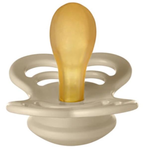 Соска симметричная Bibs Supreme 510245C Для девочек/ 0 месяцев - 6 месяцев/ Латекс/ Vanilla photo 2 Соска симметричная Bibs Supreme 510245C Для девочек/ 0 месяцев - 6 месяцев/ Латекс/ Vanilla photo 2