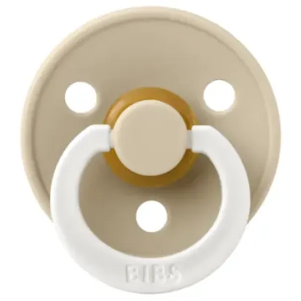 Соска круглая Bibs Colour 300257C Унисекс/ 18 месяцев - 36 месяцев/ Латекс/ Vanilla photo 1 Соска круглая Bibs Colour 300257C Унисекс/ 18 месяцев - 36 месяцев/ Латекс/ Vanilla photo 1