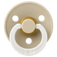 Соска круглая Bibs Colour 300257C Унисекс/ 18 месяцев - 36 месяцев/ Латекс/ Vanilla