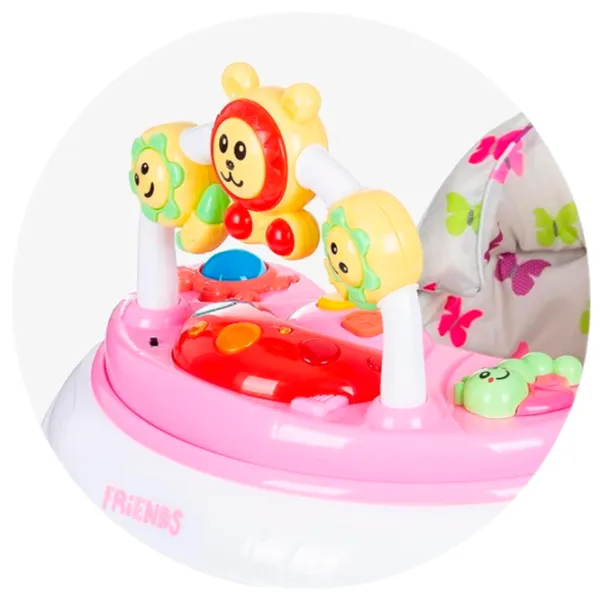 Ходунки Chipolino Friends (PRFR02204PI) Pink photo 4