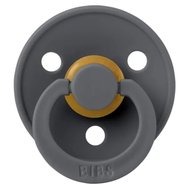 Suzetă cu tetina rotundă Bibs Colour 100221C Unisex/ 0 luni - 6 luni/ Latex/ Iron photo 1 Suzetă cu tetina rotundă Bibs Colour 100221C Unisex/ 0 luni - 6 luni/ Latex/ Iron photo 1