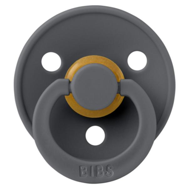 Suzetă cu tetina rotundă Bibs Colour 100221C Unisex/ 0 luni - 6 luni/ Latex/ Iron photo 1 Suzetă cu tetina rotundă Bibs Colour 100221C Unisex/ 0 luni - 6 luni/ Latex/ Iron photo 1