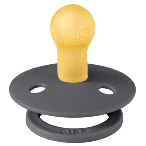 Suzetă cu tetina rotundă Bibs Colour 100221C Unisex/ 0 luni - 6 luni/ Latex/ Iron photo 2 Suzetă cu tetina rotundă Bibs Colour 100221C Unisex/ 0 luni - 6 luni/ Latex/ Iron photo 2