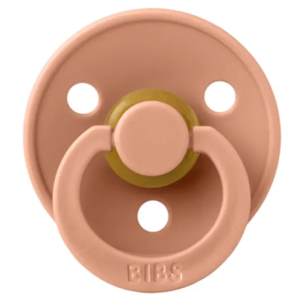 Suzetă cu tetina rotundă Bibs Colour 100246C Unisex/ 0 luni - 6 luni/ Latex/ Peach photo 1 Suzetă cu tetina rotundă Bibs Colour 100246C Unisex/ 0 luni - 6 luni/ Latex/ Peach photo 1
