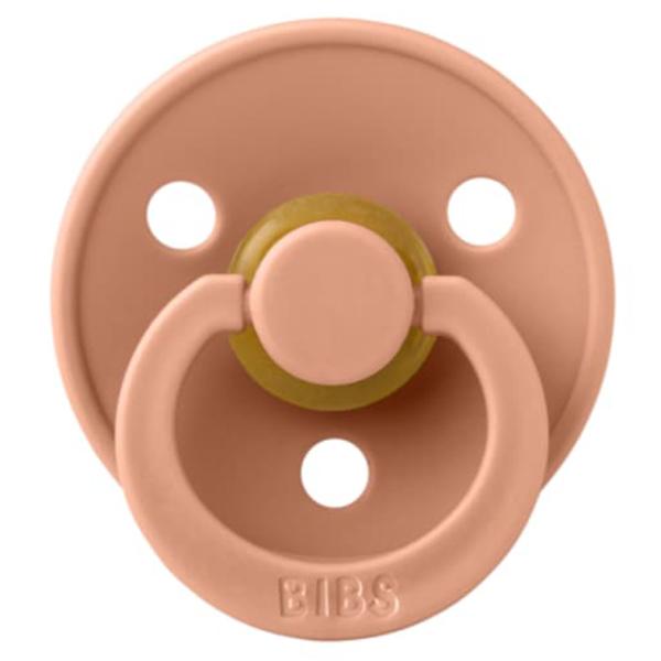 Suzetă cu tetina rotundă Bibs Colour 100246C Unisex/ 0 luni - 6 luni/ Latex/ Peach photo 1 Suzetă cu tetina rotundă Bibs Colour 100246C Unisex/ 0 luni - 6 luni/ Latex/ Peach photo 1