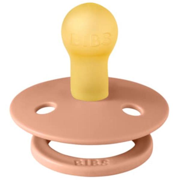 Suzetă cu tetina rotundă Bibs Colour 100246C Unisex/ 0 luni - 6 luni/ Latex/ Peach photo 2 Suzetă cu tetina rotundă Bibs Colour 100246C Unisex/ 0 luni - 6 luni/ Latex/ Peach photo 2