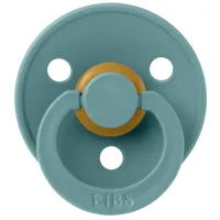 Соска круглая Bibs Colour 100261C Унисекс/ 0 месяцев - 6 месяцев/ Латекс/ Морской Зелёной