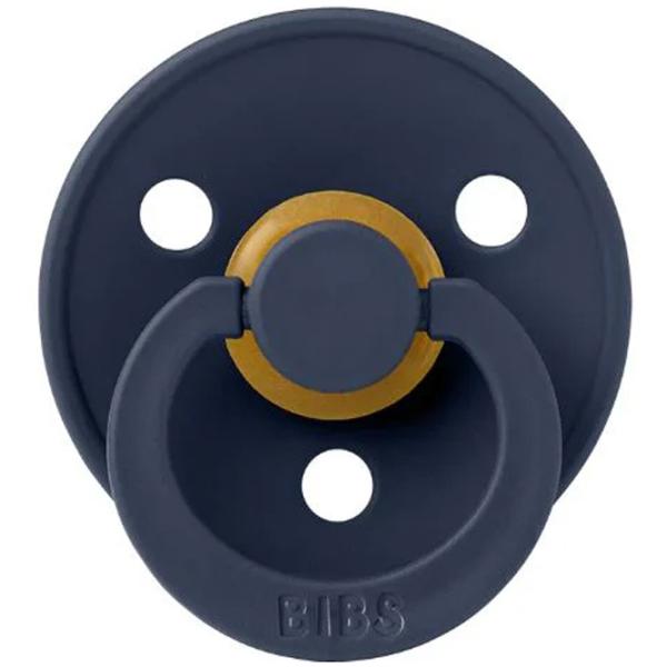 Suzetă cu tetina rotundă Bibs Colour 100259C Unisex/ 0 luni - 6 luni/ Latex/ Blue photo 1 Suzetă cu tetina rotundă Bibs Colour 100259C Unisex/ 0 luni - 6 luni/ Latex/ Blue photo 1