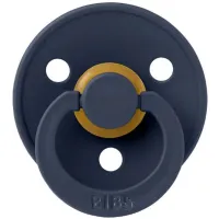 Соска круглая Bibs Colour 100259C Унисекс/ 0 месяцев - 6 месяцев/ Латекс/ Blue