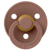 Соска круглая Bibs Colour 100247C Унисекс/ 0 месяцев - 6 месяцев/ Латекс/ Brown