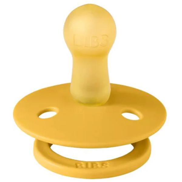 Suzetă cu tetina rotundă Bibs Colour 100269C Unisex/ 0 luni - 6 luni/ Latex/ Yelow photo 2 Suzetă cu tetina rotundă Bibs Colour 100269C Unisex/ 0 luni - 6 luni/ Latex/ Yelow photo 2