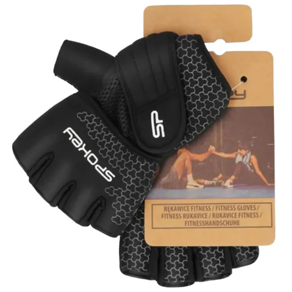 Mănuși Fitness Spokey Lava M photo 1 Mănuși Fitness Spokey Lava M photo 1