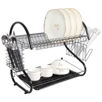 Uscătoare pentru veselă Maestro Mr-1025-38 Black Metalic