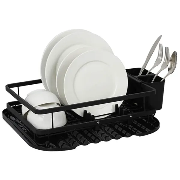 Сушилка для посуды Maestro Mr-1024 Алюминий/ Black photo 1