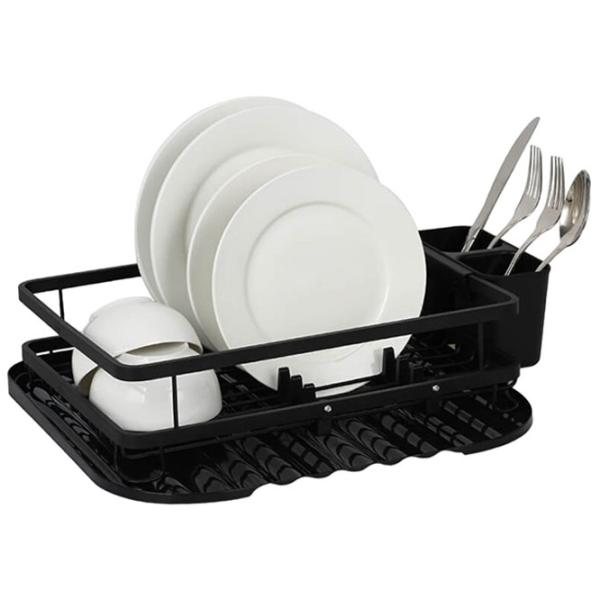 Сушилка для посуды Maestro Mr-1024 Алюминий/ Black photo 1