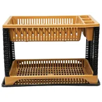 Сушилка для посуды Saglik Plastik SP180 Пластик/ Brown