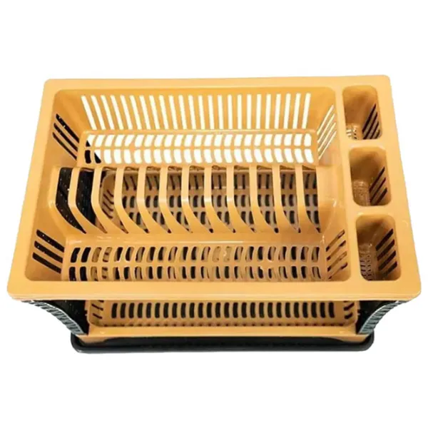 Сушилка для посуды Saglik Plastik SP180 Пластик/ Brown photo 3 Сушилка для посуды Saglik Plastik SP180 Пластик/ Brown photo 3