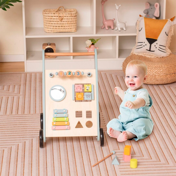 Ходунки Costway BC10164WH (5698304) Blue photo 5