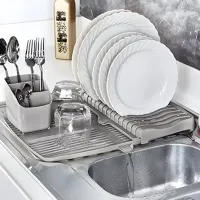 Сушилка для посуды Turan Flovi Пластик/ Gray photo 2