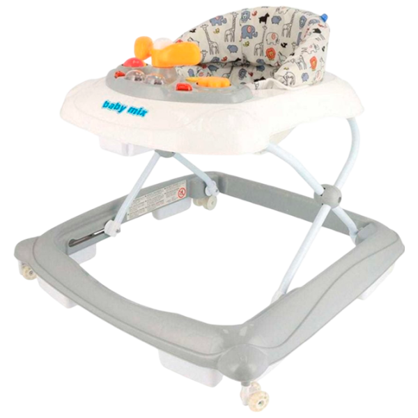 Ходунки Baby Mix OSK-J888ES (5902216920002) Gray photo 1