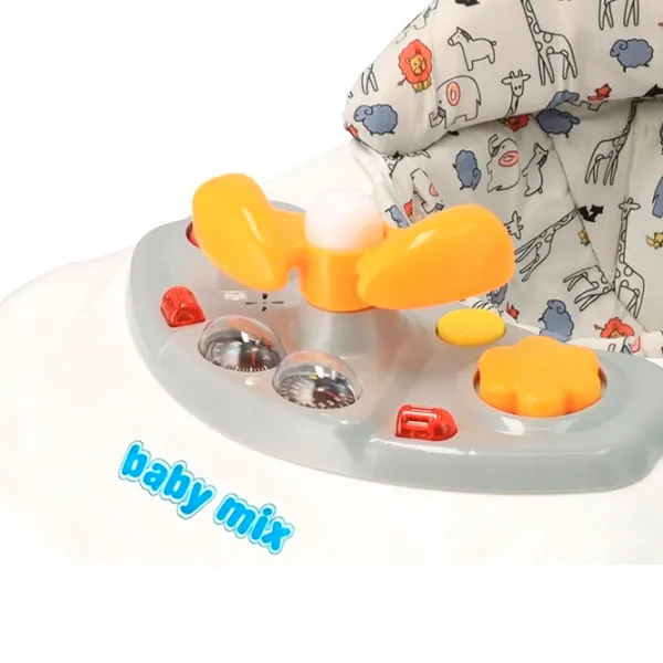 Ходунки Baby Mix OSK-J888ES (5902216920002) Gray photo 3