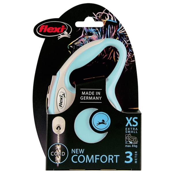 Lesă Beeztees FLEXI NEW COMFORT Cord XS/ pentru pisici photo 2 Lesă Beeztees FLEXI NEW COMFORT Cord XS/ pentru pisici photo 2