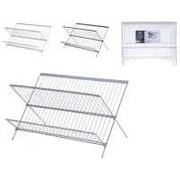Uscătoare pentru veselă EH pliable Metal/ Chrome