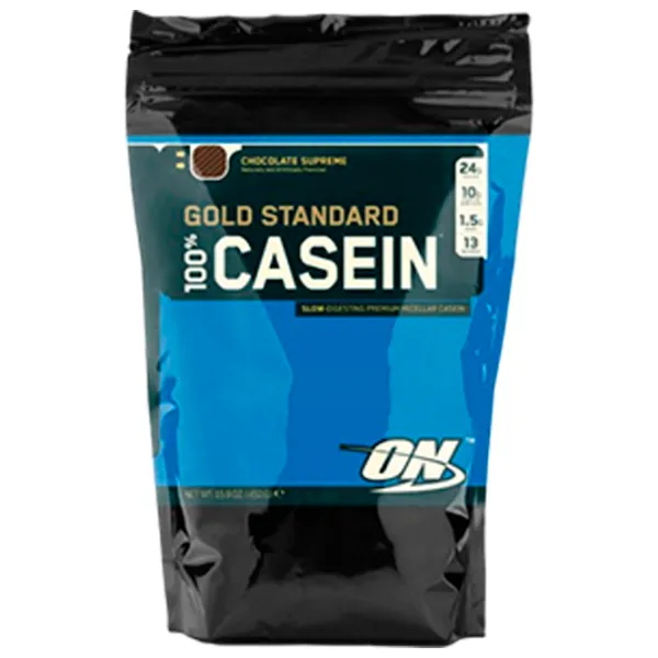 Proteină Optimum Nutrition 100% CASEIN chocolate 450 g (5060245601399) praf/ Ciocolată photo 1 Proteină Optimum Nutrition 100% CASEIN chocolate 450 g (5060245601399) praf/ Ciocolată photo 1
