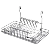 Uscătoare pentru veselă Rejs Hanging basket Metal/ Black