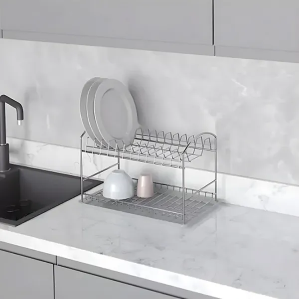 Сушилка для посуды Starax drying shelf Металл/ Chrome photo 2