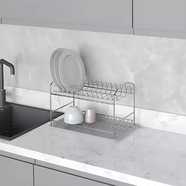 Сушилка для посуды Starax drying shelf Металл/ Chrome photo 2