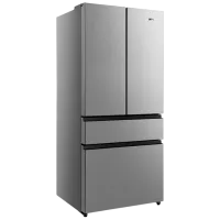 Frigider Gorenje NRM8181UX cu congelator jos 421 l / 181.7 cm / Inox photo 2