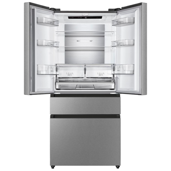 Frigider Gorenje NRM8181UX cu congelator jos 421 l / 181.7 cm / Inox photo 4