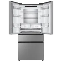 Frigider Gorenje NRM8181UX cu congelator jos 421 l / 181.7 cm / Inox photo 4